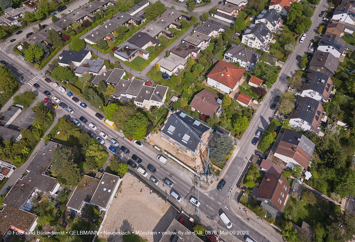 09.05.2023 - Baustelle Niederalmstraße 16 in Neuperlach